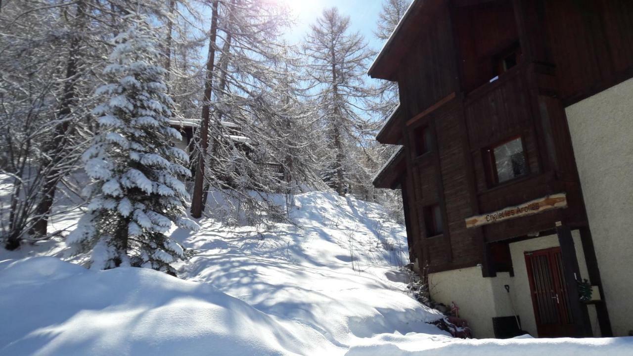 Chalet Les Arolles Les Orres Buitenkant foto